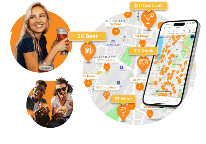 Happy Hour Drinks & Specials