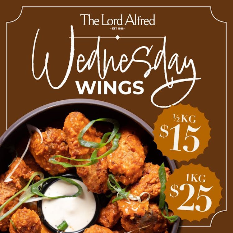 Wednesday Wings | Happy Hour Drinks & Specials