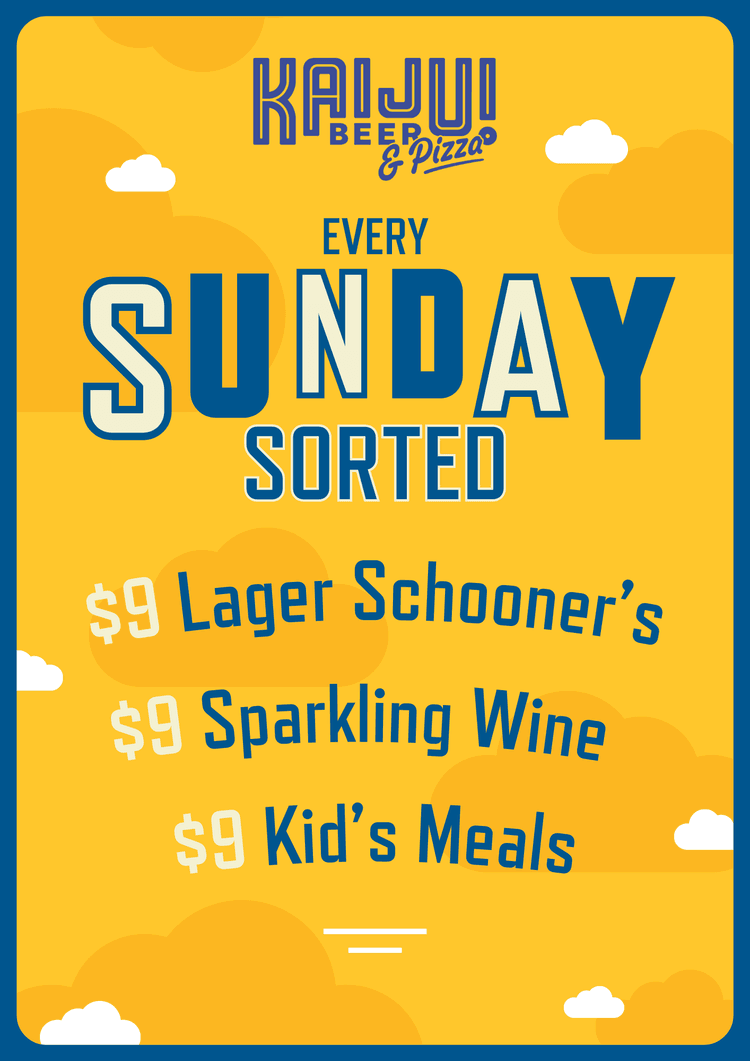 Sundays Sorted | Happy Hour Drinks & Specials