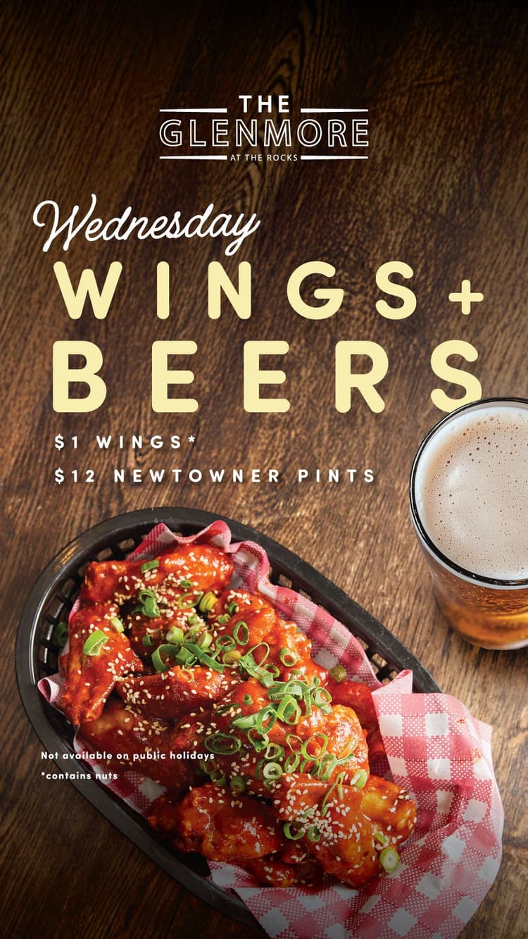 Wednesday Wings + Beer | Happy Hour Drinks & Specials