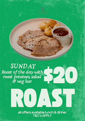 Roast of the Day | Happy Hour Drinks & Specials