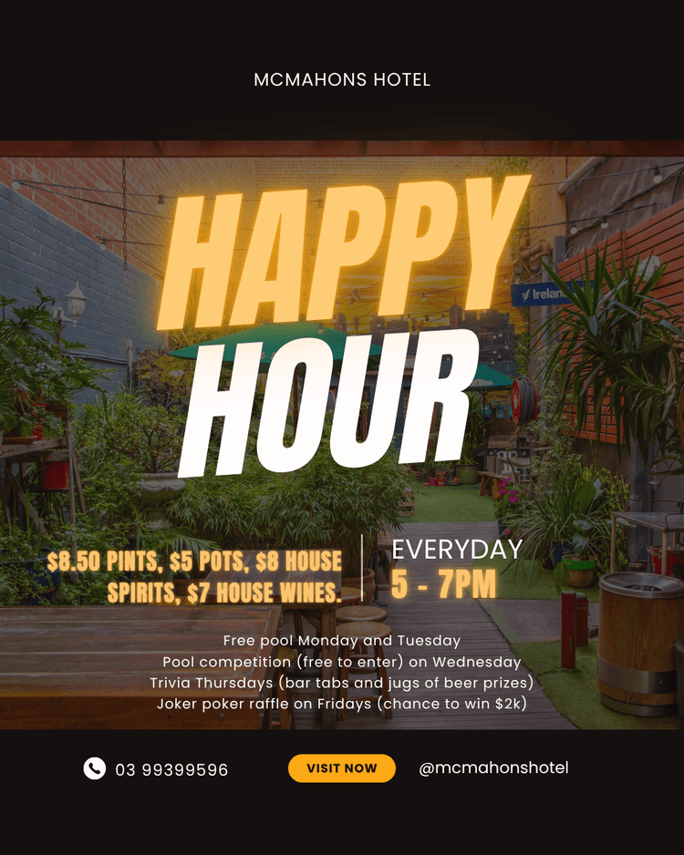 Happy Hour | Happy Hour Drinks & Specials