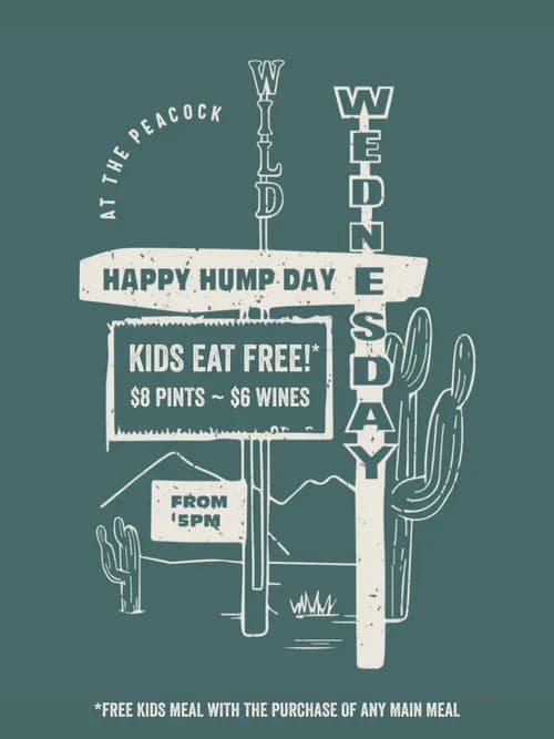 Wild Wednesdays | Happy Hour Drinks & Specials