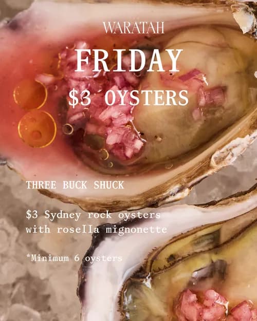 Friday Oysters | Happy Hour Drinks & Specials