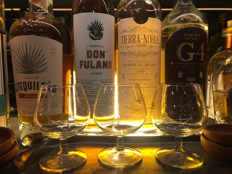 Anejo Tequila Flight Special | Happy Hour Drinks & Specials