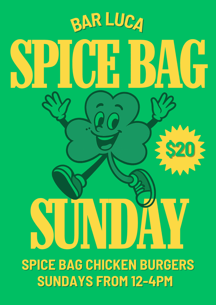 Spice Bag Sundays | Happy Hour Drinks & Specials