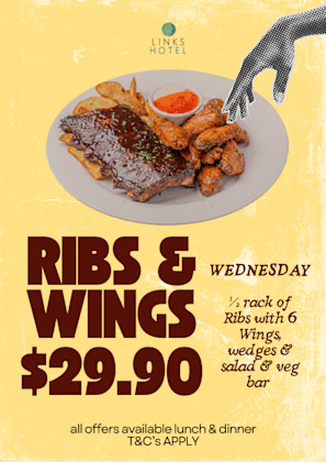 Ribs and Wings | Happy Hour Drinks & Specials