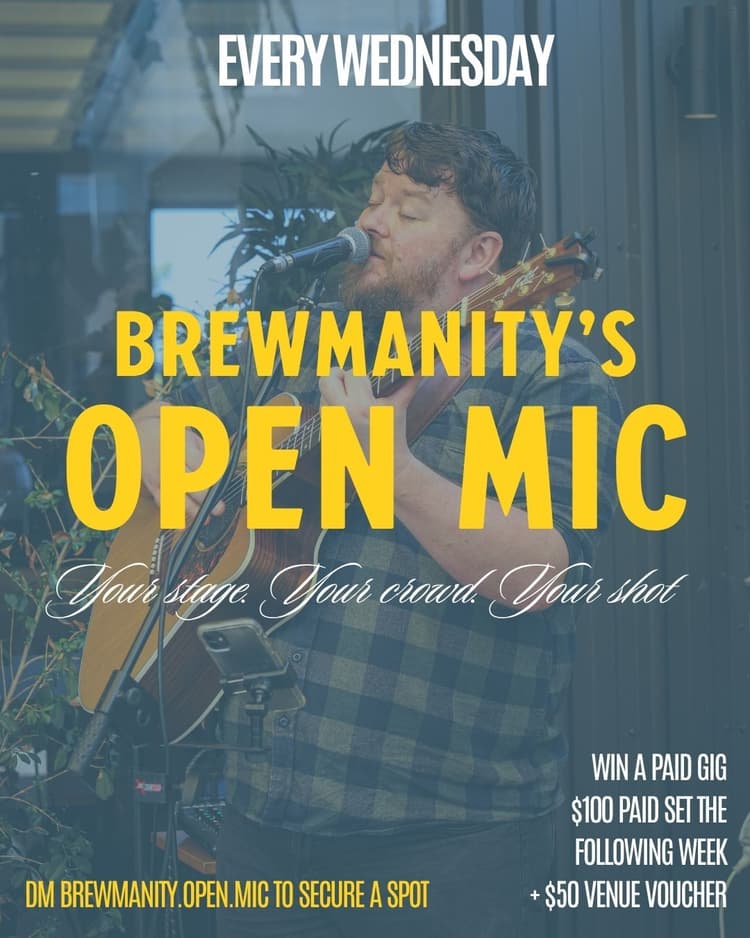 Wednesday Open Mic Night | Happy Hour Drinks & Specials