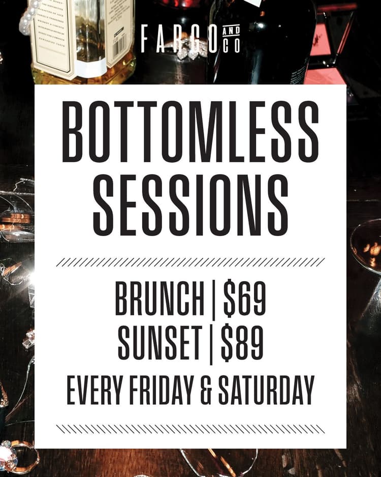 Bottomless Brunch | Happy Hour Drinks & Specials