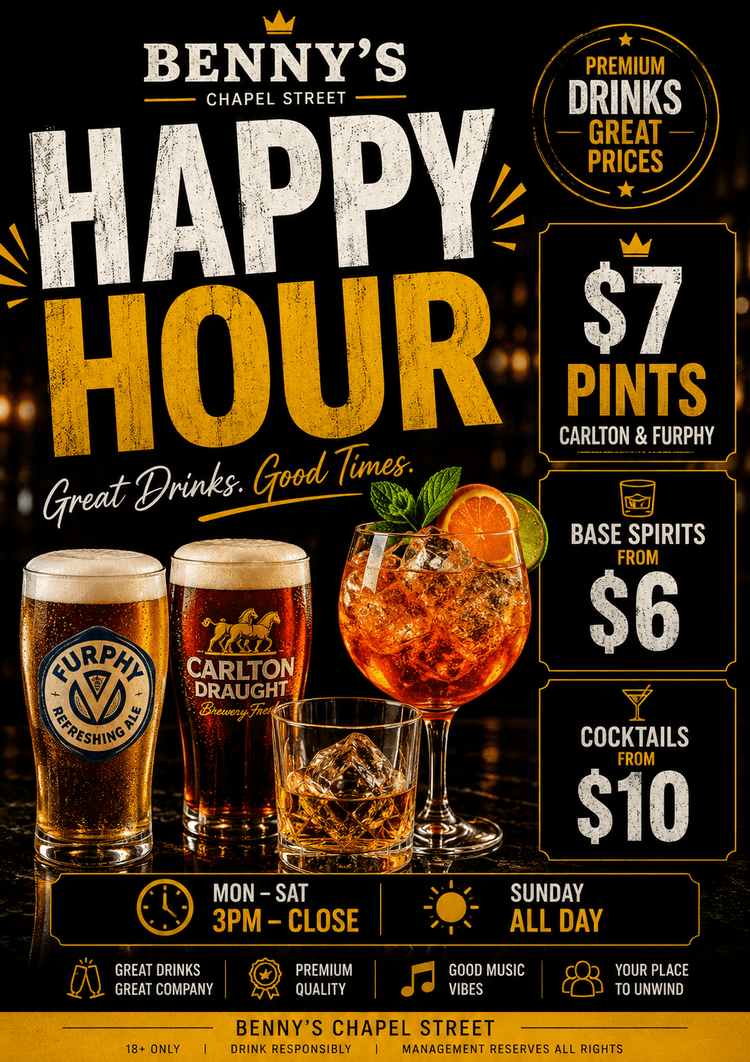 🍻 BEST HAPPY HOUR IN SOUTH YARRA 🍸 | Happy Hour Drinks & Specials