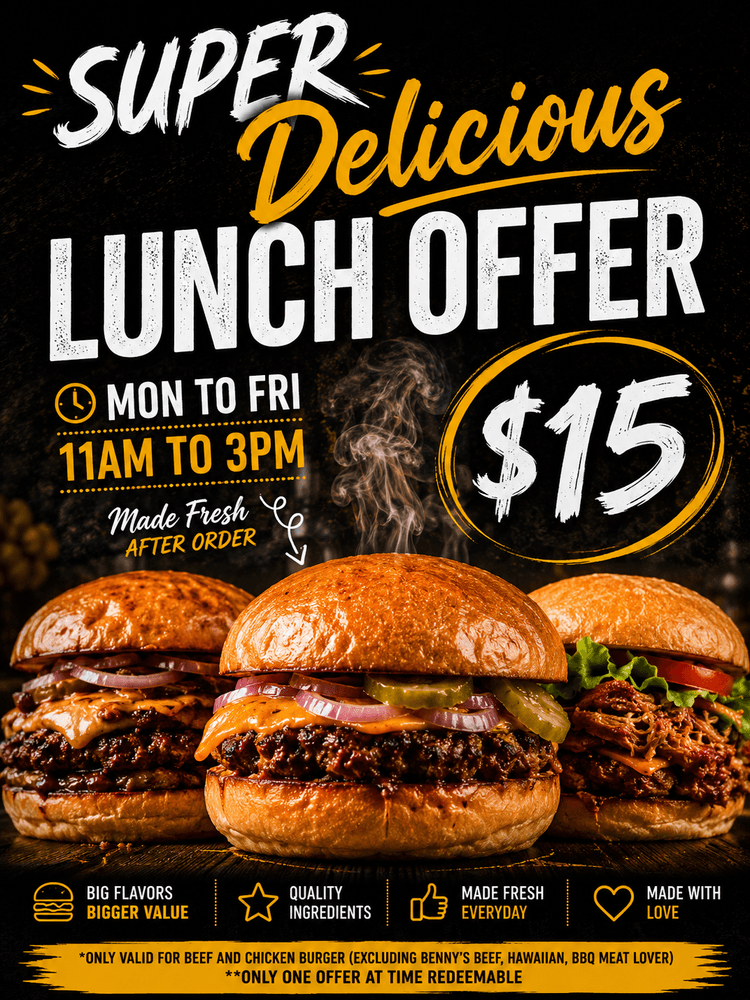 🍔 BEST LUNCH DEAL IN SOUTH YARRA | $15 BURGER LUNCH SPECIAL | Happy Hour Drinks & Specials