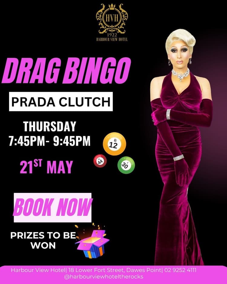 Drag Bingo | Happy Hour Drinks & Specials
