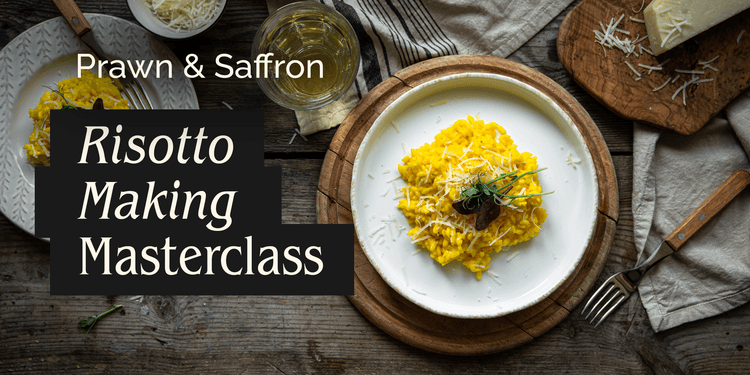 Prawn & Saffron Risotto Masterclass | Happy Hour Drinks & Specials