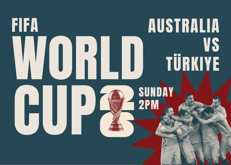 FIFA WORLD CUP: AUSTRALIA VS TÜRKIYE | Happy Hour Drinks & Specials