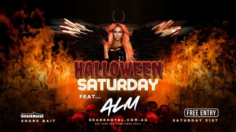 HALLOWEEN AT SHARK HOTEL | Happy Hour Drinks & Specials