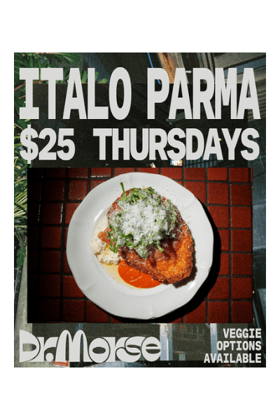 $25 Italo Parma Thursdays | Happy Hour Drinks & Specials