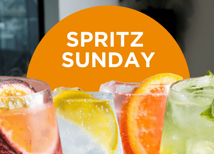 SPRITZ SUNDAY | Happy Hour Drinks & Specials